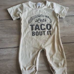 "Taco" romper